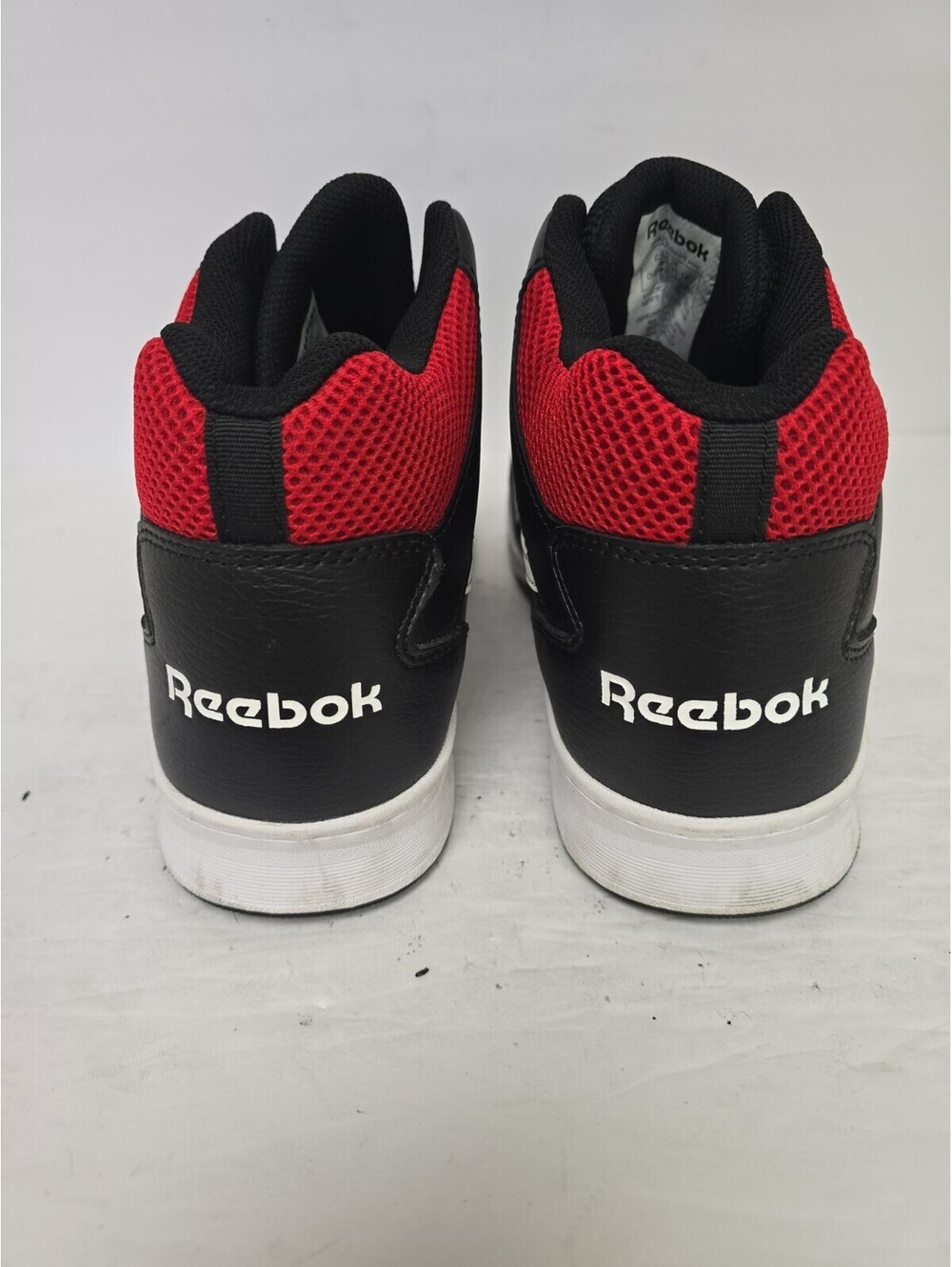 Reebok Men's IB4132 High Top Composite Toe Work Sneaker Boot Black Red Size 9.5W - Picture 3 of 7